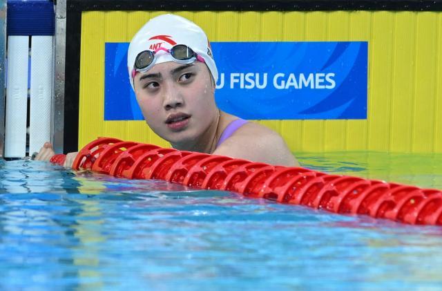 MK体育娱乐-四大奥运冠军出战大运会 赛程过半张雨霏包揽四金